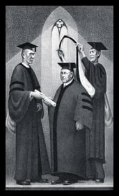 Grant Wood, Honorary Degree, 1938