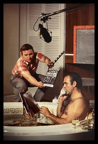 Terry O'Neill, Bond In The Bathtub, About To Shoot A Scene For Diamonds Are Forever, 1971