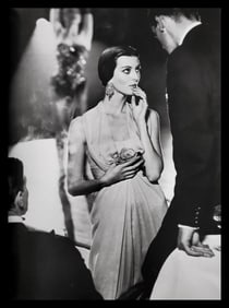Richard Avedon, Carmen, Evening dress by Nina Ricci, Moulin Rogue, Paris, 1957