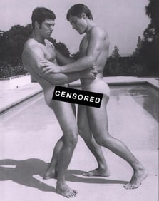 Bruce Bellas of Los Angeles Male Nude Study, 1950's - 7 (23) - 7.5"x9.5"