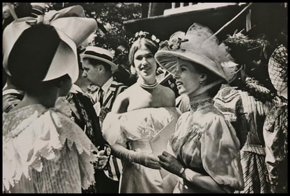 André Kertész, At a party, New York, 1966
