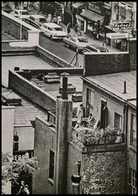 André Kertész, Balcony living, New York, 1963