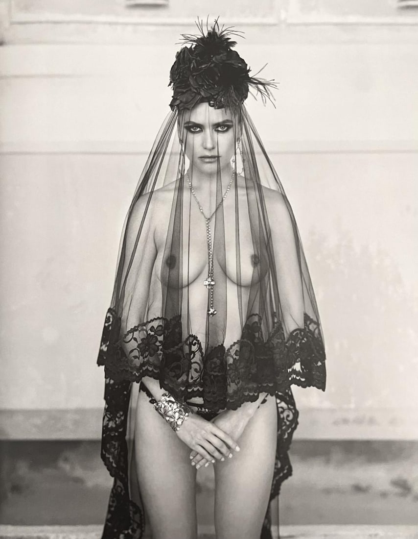 Marc Lagrange, The Veil Of Secrecy, 2000'S: Photographer: Marc Lagrange was a Belgian photographer known for his nude portraits of female figures. Lagrange created dream-like and fantastical narrative pictures populated by beautiful nudes that