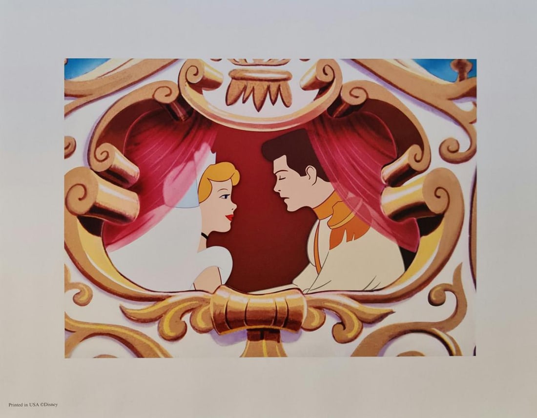 Disney, Cinderella, 'Marries Prince Charming', Limited Lithograph (1 of 2)