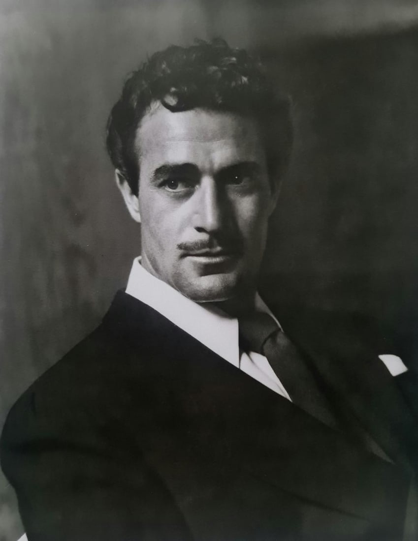 George Hurrell, Gilbert Roland, 1939: Photographer: George Edward Hurrell (June 1, 1904 – May 17, 1992) was a photographer who contributed to the image of glamour presented by Hollywood during the 1930s and 1940s.Title: Gilbert Roland,