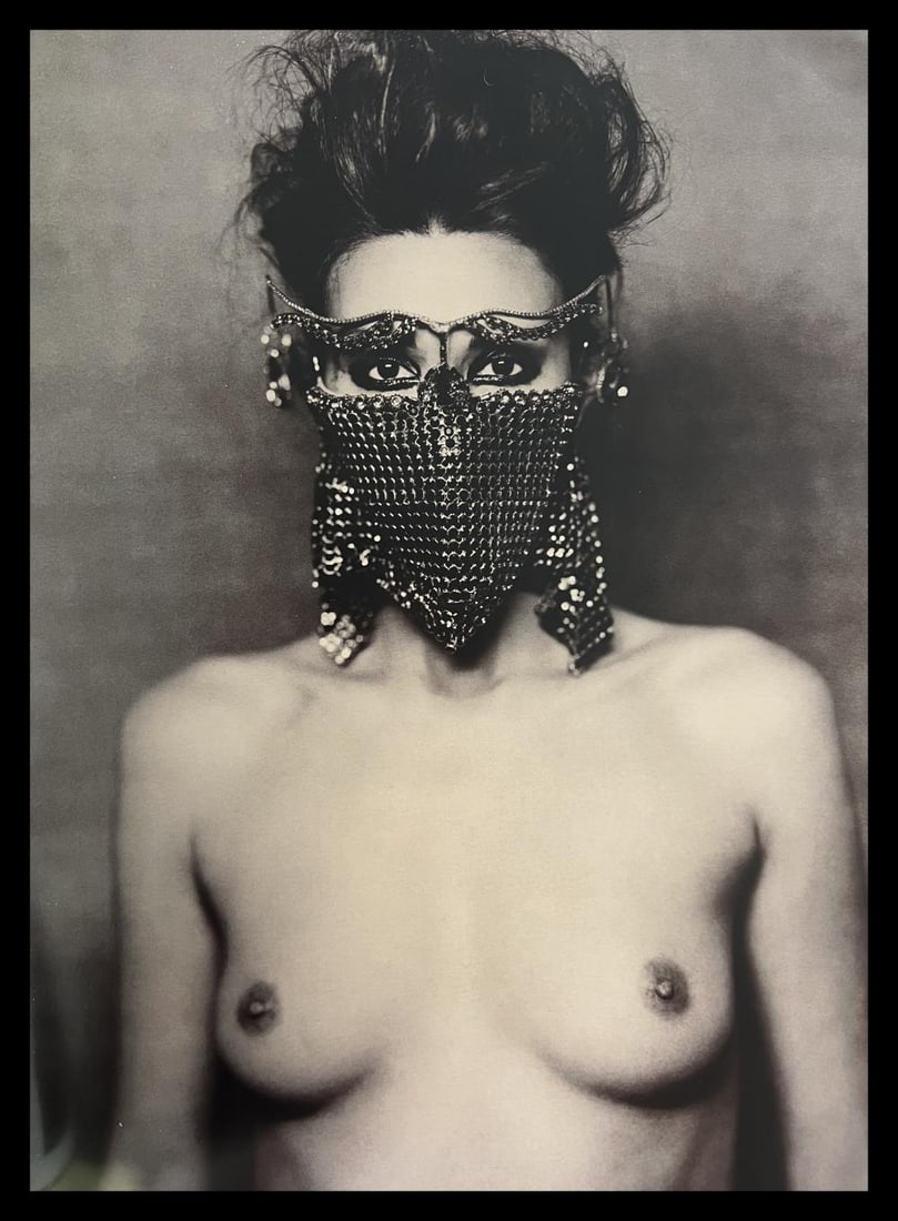 Marc Lagrange - Desert Woman, 2009: Photographer: Marc Lagrange was a Belgian photographer known for his nude portraits of female figures. Lagrange created dream-like and fantastical narrative pictures populated by beautiful nudes that