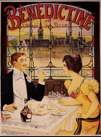 Original 2nd Edition Vintage Poster - 'Lucien Lopes Silva' 1898