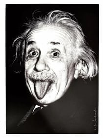 Mr. Brainwash, 'Happy Birthday Einstein', Signed Limited Edition screenprint