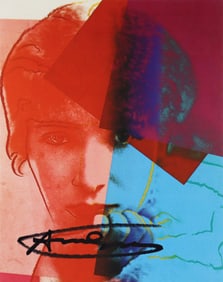 Andy Warhol, 'Sarah Bernhardt (F. & S. II.234)' Signed from Ten Portraits of Jews'
