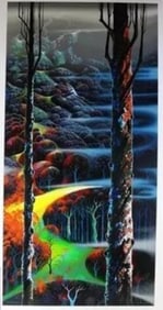 Eyvind Earle "A Touch of Autumn" Signed & Numbered Serigraph