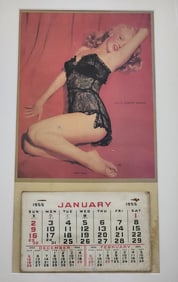 Marilyn Monroe, 'Golden Dreams', Original Vintage Calendar, 1955