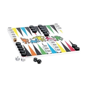 Keith Haring, Backgammon & Checkers Game