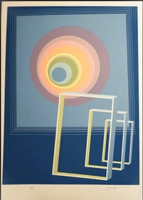 Rita Simon, Spacescape, Screenprint