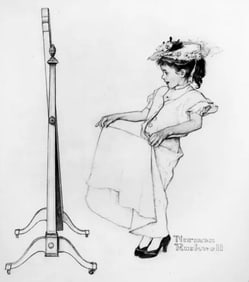 Norman Rockwell Advertisement for Mass Mutual Life Ins.