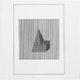 Sol Lewitt - Silkscreen From The Suite "Ficciones"