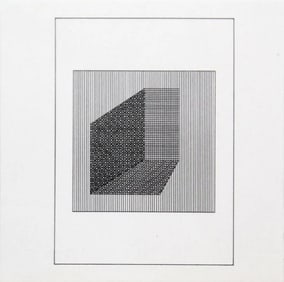 Sol Lewitt - Silkscreen From The Suite "Ficciones"