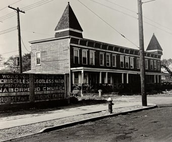 Berenice Abbott, Cropsey Avenue, No. 2442, Bath Beach, 1930s
