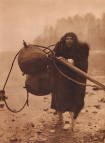 Edward S. Curtis, PLATE 85 The Whaler Makah, CA, 1915