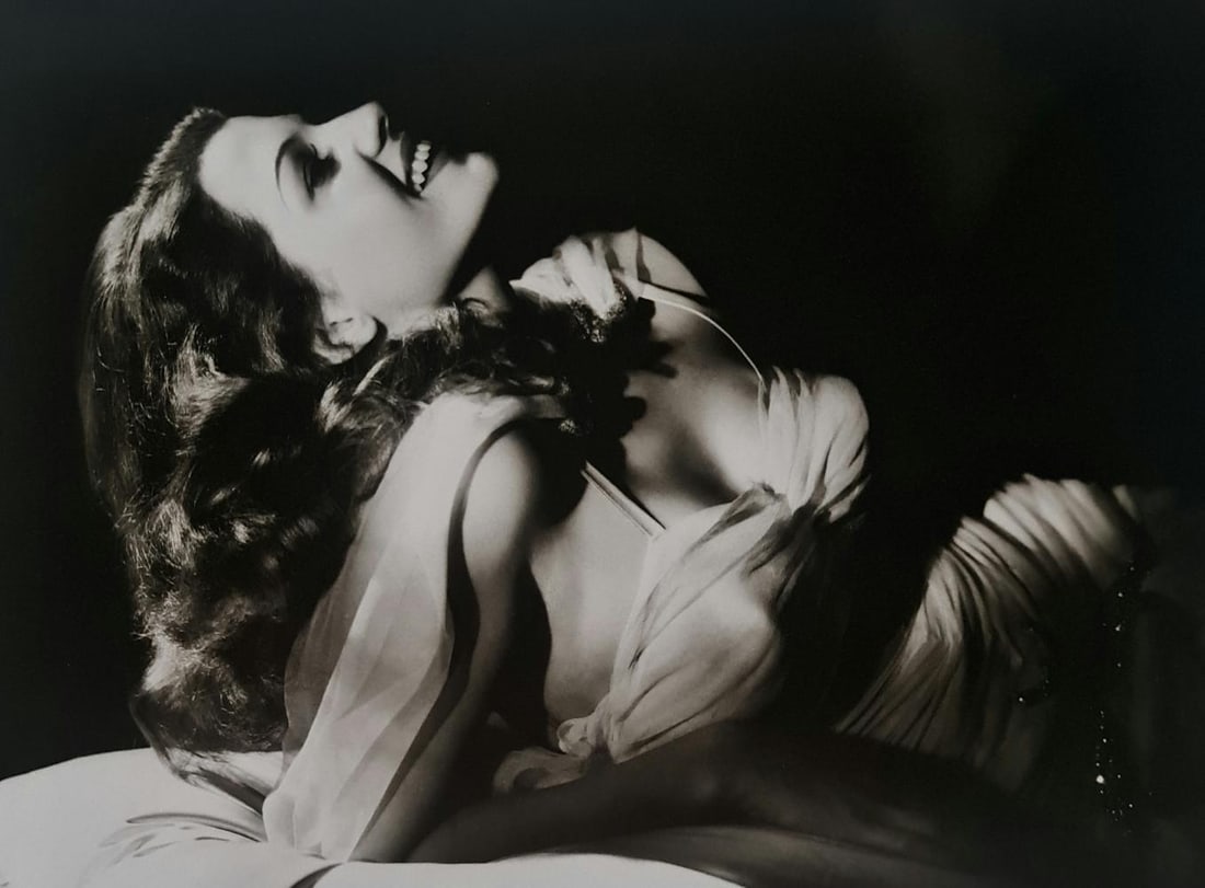 George Hurrell, Rita Hayworth, 1941: Photographer: George Edward Hurrell (June 1, 1904 – May 17, 1992) was a photographer who contributed to the image of glamour presented by Hollywood during the 1930s and 1940s.Title: Rita Hayworth, 1
