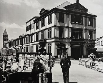 Berenice Abbott, Department Of Docks Building, Pier A, 1930s