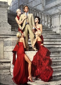 Martin Schoeller, Valentino, Rome, Italy, 2005