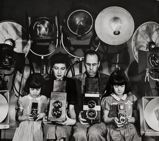 Phillipe Halsman, Halsman Family, 1950