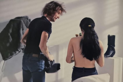 Allen Tannenbaum, John Lennon and Yoko shirtless, 1980 - 1