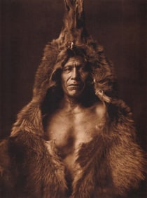 Edward S. Curtis, PLATE 93 Bear’s Belly Arikara, CA, 1908