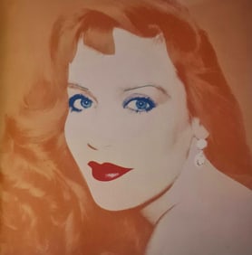 Andy Warhol, Jerry Hall, 1984