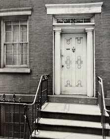 Berenice Abbott, Doorway, 204 West 13th Street, 1930s
