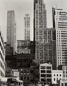 Berenice Abbott, Downtown Manhattan, West Street, 1930s