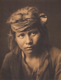 Edward S. Curtis, PLATE 99 A Son of the Desert Navaho, CA, 1904
