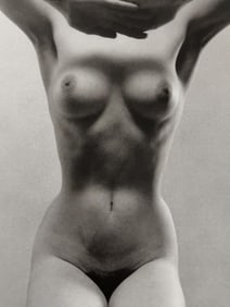 Ruth Bernhard, Seated Figure, 1972
