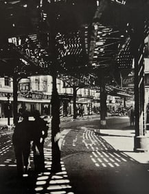 Berenice Abbott, El,' Second And Third Avenue Lines, 1930s