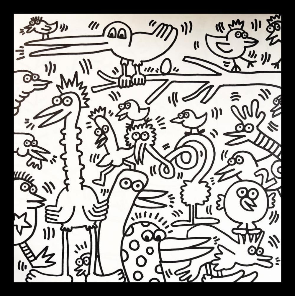 Keith Haring, 'Untitled I', Lithograph, 1985 (1 of 1)