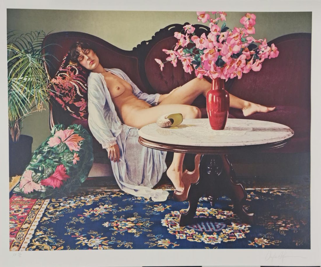 Douglas Hoffman, 'Jessica', Signed Artist Proof Serigraph: Artist: Douglas Hoffman Title: Jessica Medium: Serigraph Year: 1983 Size: 43" x 35" Edition: Out of 30 Hand-Signed & Numbered Condition: Excellent Certificate of Authenticity is included