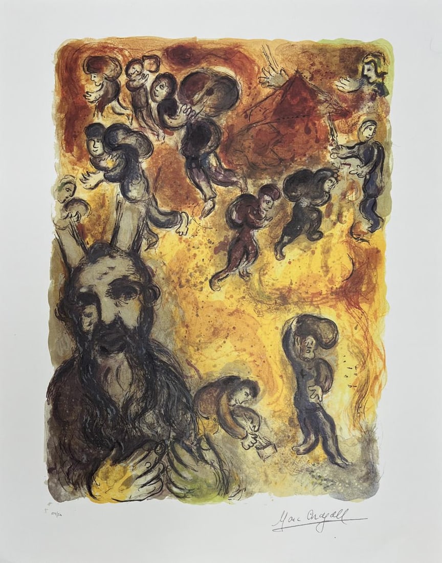Marc Chagall (After), Exodus Moses (1 of 1)