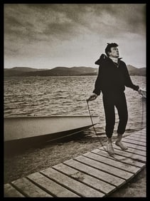 Terry O'Neill, Albert Finney Keeping Fit For Two For The Road, At 5.30 In The Morning, St Tropez,
