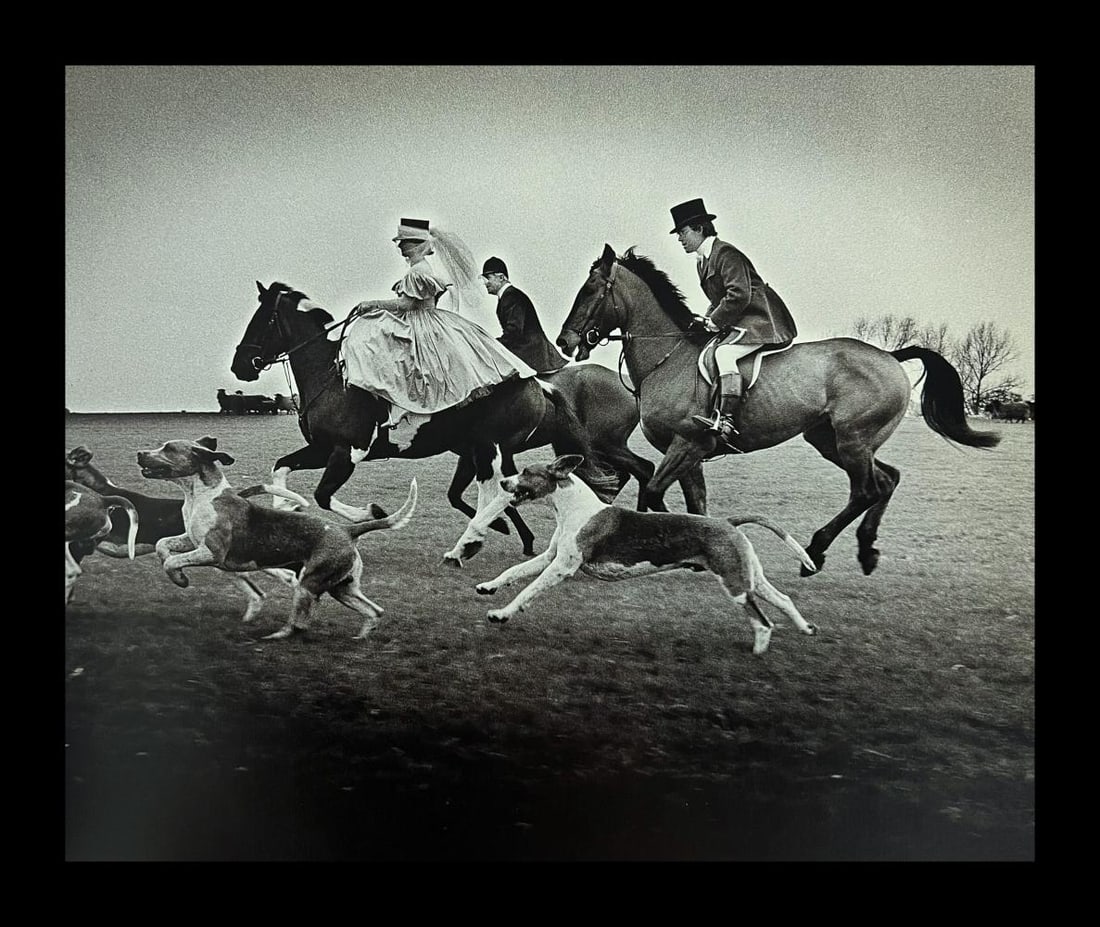 Bob Carlos Clarke, The Chase, 1980's: Photographer: Robert "Bob" Carlos Clarke (1950 – 2006) was a prolific photographer who in his short life had a strong impact upon and influenced the development of photography from the late 20th Cen