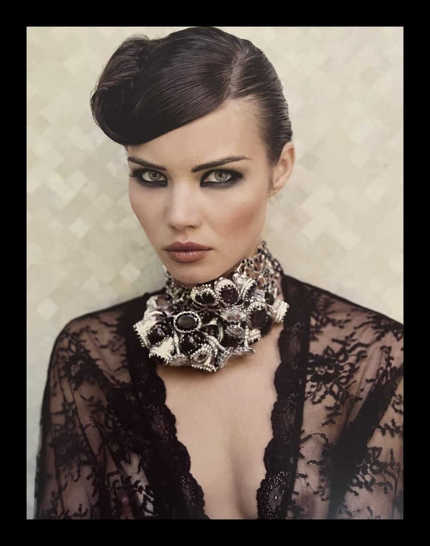 MARC LAGRANGE - 1,000 Rings, 2011: Photographer: Marc Lagrange was a Belgian photographer known for his nude portraits of female figures. Lagrange created dream-like and fantastical narrative pictures populated by beautiful nudes that 