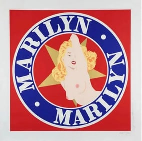 Robert Indiana Robert Indiana "Marylin, 2008" Screenprint, AP 3/12 - Artist estate