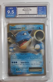 Blastoise EX Holo 2016 XY Evolutions, Pokemon Card Gem Mint 9.5