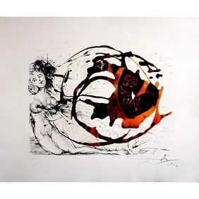 Salvador Dali, 'The Mythology The Milky Way', Signed Limited Edition Etching