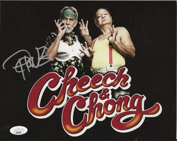 Tommy Chong, Authenticated Autographed Photo w/ Jsa Coa, 8"x10"