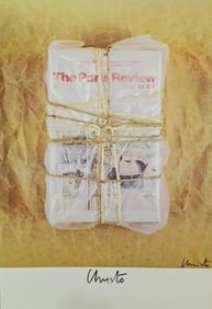 Christo, 'Wrapped Paris Review', Signed Lithograph Poster, 1982