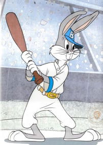Warner Bros. 'Bugs Bunny At Bat' Sericel 1992