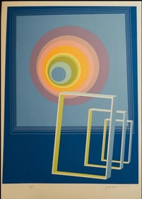 Rita Simon, Spacescape, Screenprint