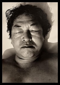 Helmut Newton, Eiko Hosoe, Antibes, 1983