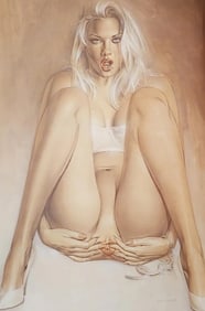 Hajime Sorayama 'Untitled' 2002 offset lithograph, matted