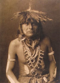 Edward S. Curtis, FIG. 21 Wapi Snake Priest, 1900